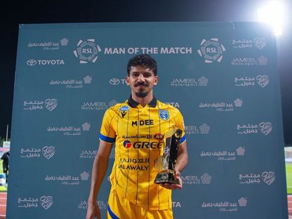 محمد محزري مدافع نادي التعاون - - X/@AltaawounFC