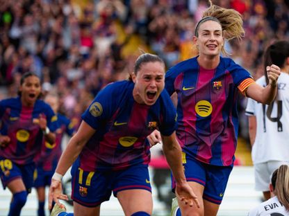 إيفا بايور تسجل ثنائية لسيدات برشلونة أمام ريال مدريد في كلاسيكو الليغا - 15 نوفمبر 2025 - FCBfemeni/x