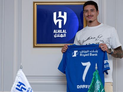 داروين نونيز ينتقل من ليفربول إلى الهلال السعودي - 9 أغسطس 2025 - X@Alhilal_FC