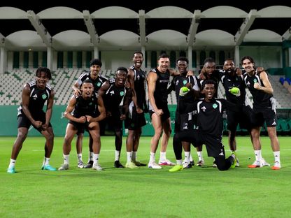 لاعبو الأهلي خلال تدريب - 22 أغسطس 2025 - X/@ALAHLI_FC