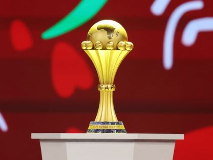 كأس أمم إفريقيا بالعاصمة المغربية الرباط خلال مراسم سحب قرعة البطولة - 27 يناير 2025 - X/CAF_Online