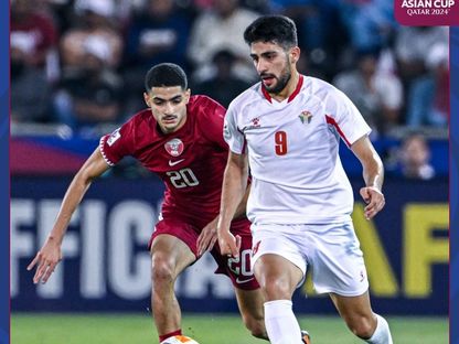 كأس آسيا تحت 23 عاما - مباراة قطر والأردن - 18 أبريل 2024 - X/@AFCCup