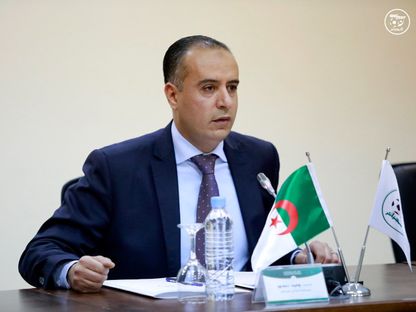 وليد صادي وزير الرياضة ورئيس الاتحاد الجزائري لكرة القدم - 22 أبريل 2025 - X/@@FAFAlgeria
