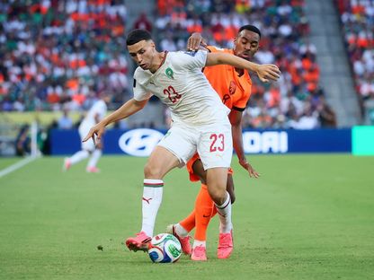 بلال الخنوس خلال مباراة المغرب وهولندا بكأس العالم - 30 يونيو 2026 - Reuters