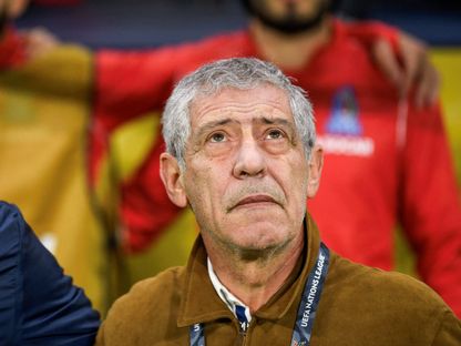 فرناندو سانتوس المدرب السابق للمنتخب  الأذربيجاني لكرة القدم - 19 نوفمبر 2024 - REUTERS