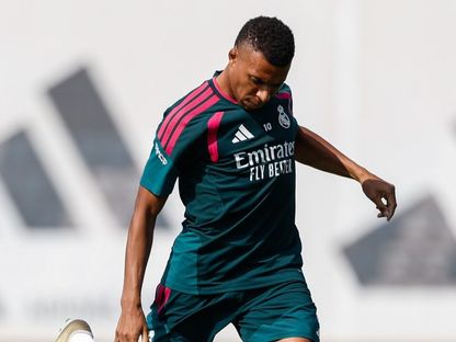 كيليان مبابي خلال تدريبات ريال مدريد - 21 أغسطس 2026 - X/realmadrid