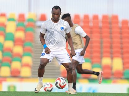 خلال الإحماء قبل مواجهة الهلال السوداني وسان بيدرو من كوت ديفوار في التصفيات المؤهلة لدوري أبطال إفريقيا - 22 سبتمبر 2024 - X/@hilalSCOfficial