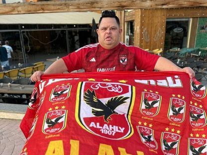 الراحل أمح الدولي المشجع الشهير للنادي الأهلي المصري - 28 أبريل 2025 - X/@ElAhlyToDay74