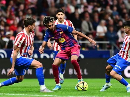 تشكيلة برشلونة الأساسية لمواجهة أتلتيكو مدريد بدوري أبطال أوروبا