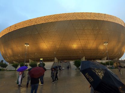 ملعب لوسيل في قطر قبل مباراة نهائي كأس العرب بين الأردن والمغرب - 18 ديسمبر 2025 - Reuters