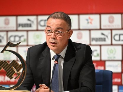 رئيس الاتحاد المغربي لكرة القدم فوزي لقجع - X/@FRMFOFFICIEL