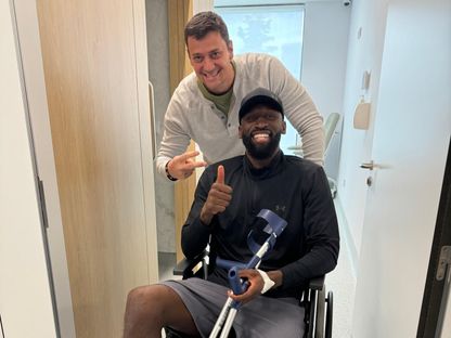 لاعب ريال مدريد أنطونيو روديغر في المستشفى لإجراء جراحة في الركبة - 29 ابريل 2025 - XAntonio Rüdiger