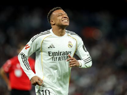 كيليان مبابي مهاجم ريال مدريد خلال مباراة ريال أوفييدو في الدوري الإسباني - 14 مايو 2026 - Reuters