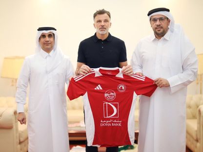 أنتوني هودسون المدرب الجديد لنادي العربي القطري - 19 سبتمبر 2024 - X/@alarabi_club