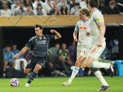 براهيم دياز خلال مباراة بين ريال مدريد وسالزبورغ في كأس العالم للأندية - 26 يونيو 2025 - Kyle Ross-Imagn Images