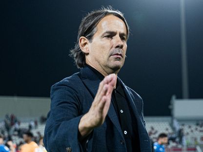 سيموني إنزاغي مدرب الهلال بعد مباراة الشارقة بدوري أبطال آسيا للنخبة - 22 ديسمبر 2025 - X/@Alhilal_FC