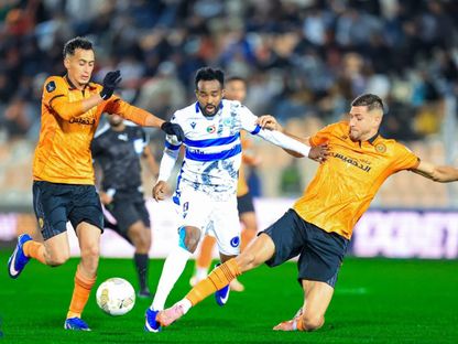 من مباراة نهضة بركان المغربي والهلال السوداني في ذهاب ربع نهائي دوري أبطال إفريقيا - 15 مارس 2026 - facebook/alhilalsc.official