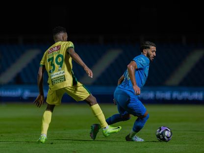 من مباراة نيوم والخليج بالدوري السعودي - 24 أكتوبر 2025 - X/@SPL