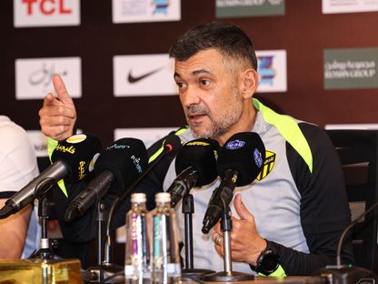 أكد سيرجيو كونسيساو مدرب الاتحاد في مؤتمر صحافي - 19 نوفمبر 2025 - X/@ittihad