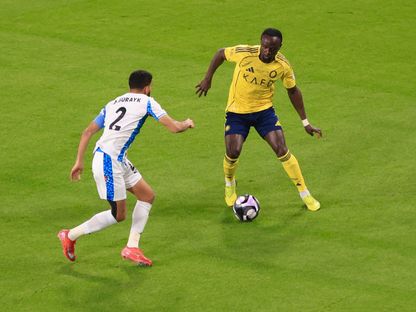 من مباراة النصر ونيوم بالدوري السعودي - 7 مارس 2026 - X/@AlNassrFC