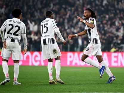 خفرين تورام يسجل ليوفنتوس أمام بيزا في الدوري الايطالي - 7 مارس 2026 - @juventusfc/x