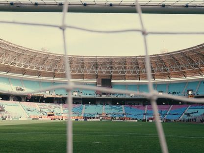 ملعب رادس قبل انطلاق ذهاب نهائي دوري أبطال إفريقيا بين الترجي الرياضي التونسي والأهلي المصري - 18 مايو 2024 - X/@AlAhly