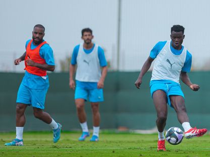 تدريبات نادي نيوم السعودي في معسكره الإعدادي بإسبانيا - 23 يوليو 2025 - X/@NEOMSportsClub