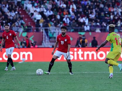 مروان عطية لاعب مصر خلال لقاء بنين في كأس أمم إفريقيا - 5 يناير 2025 - X@EFA