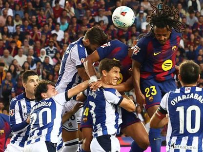 كوندي ينتقد فريقه برشلونة بسبب "آخر 25 دقيقة" أمام سوسيداد