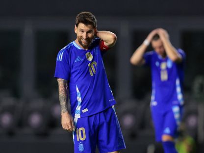 ليونيل ميسي خلال مباراة الأرجنتين وبورتو ريكو الودية - 15 أكتوبر 2025 - Reuters