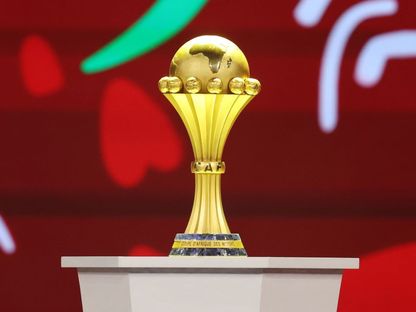 كأس أمم إفريقيا بالعاصمة المغربية الرباط خلال مراسم سحب قرعة البطولة - 27 يناير 2025 - X/CAF_Online
