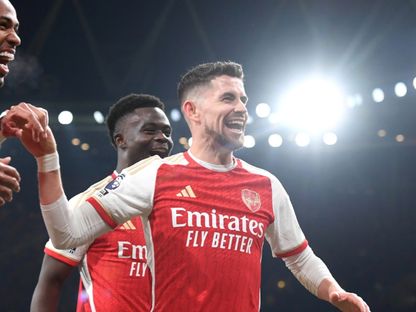 لاعب الوسط الإيطالي جورجينيو في أرسنال - Arsenal/x