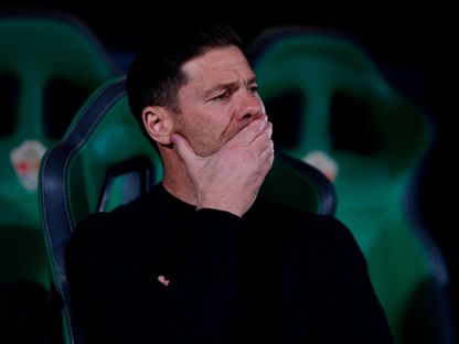 تشابي ألونسو مدرب ريال مدريد خلال لقاء إلتشي بالدوري الإسباني - 23 نوفمبر 2025 - Reuters