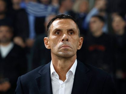 غوستافو بويت خلال مباراة اليونان وهولندا بتصفيات كأس أوروبا 2024 - 16 أكتوبر 2023 - Reuters