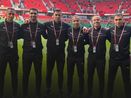 طاقم تحكيم مصري بقيادة محمد معروف - X/@EFA