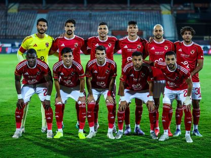 لاعبو الأهلي قبل مواجهة بيراميدز في الجولة الخامسة من الدوري المصري - 30 أغسطس 2025 - facebook/alahly