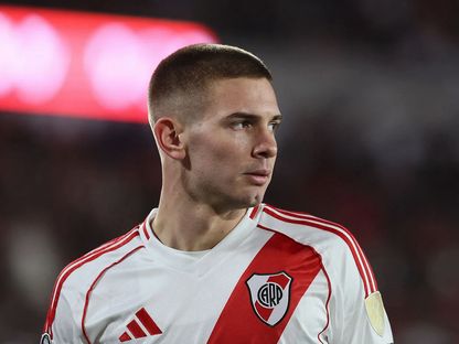 فرانكو ماستانتونو خلال مباراة لريفر بليت - realmadrid.com