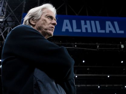 جورجي جيسوس مدرب الهلال أثناء مواجهة برسيبوليس في دوري أبطال آسيا للنخبة - 5 فبراير 2025 - X/@Alhilal_FC