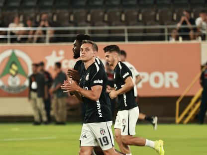 لياندرو تروسار قبل مباراة بين بشيكتاش وألانيا سبور بالدوري التركي - 23 أغسطس 2026 - X/@Besiktas
