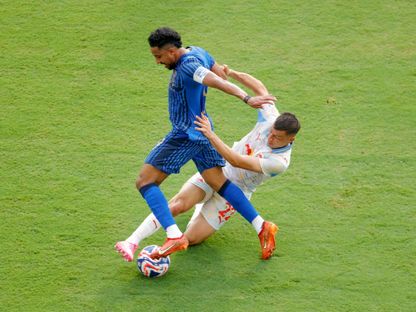 سالم الدوسري نجم الهلال في مباراة ريد بول سالزبورغ النمساوي في كأس العالم للأندية - 23 يونيو 2025 - Reuters
