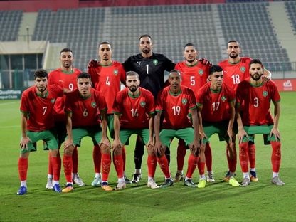 التشكيلة الأساسية لمنتخب المغرب الرديف التي واجهت الكويت وديا - X/@Hamedallah_9