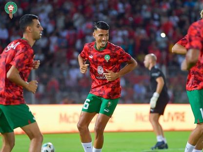 جمال حركاس مدافع الوداد الرياضي ومنتخب المغرب - 12 أكتوبر 2024 - FRMF