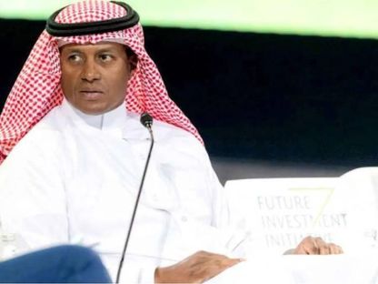 ماجد الجمعان الرئيس التنفيذي الجديد لنادي النصر السعودي - 1 يناير 2025 - X/@aawsat_spt