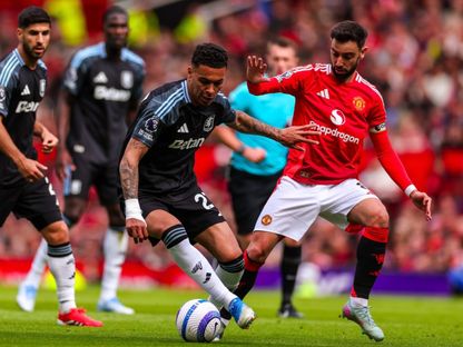 برونو فيرنانديز في مباراة مانشستر يونايتد وأستون فيلا 25-5-2025 - AstonVilla/x