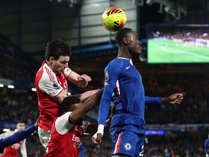 من مباراة أرسنال وتشيلسي في الدوري الإنجليزي الممتاز - 30 نوفمبر 2025 - Reuters