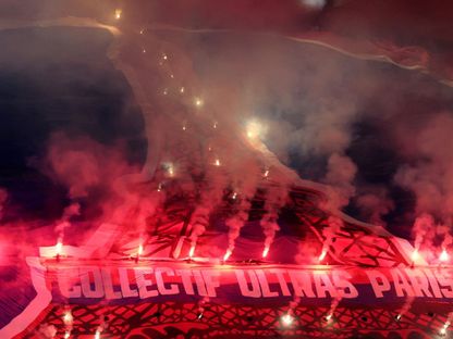 جماهير باريس سان جيرمان في بارك دي برانس - 5 يناير 2026 - REUTERS