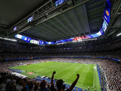 ملعب "سانتياغو برنابيو" الخاص بريال مدريد - 4 أكتوبر 2025 - X/@realmadrid