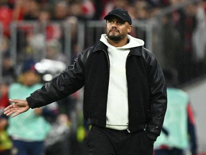 فينسن كومباني مدرب بايرن ميونيخ خلال مواجهة أرسنال بدوري أبطال أوروبا - 21 أكتوبر 2026 - Reuters