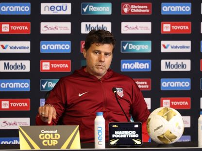 مدرب الولايات المتحدة ماوريسيو بوتشيتينو بعد خسارة نهائي الكأس الذهبية أمام المكسيك - 6 يوليو 2025 - IMAGN IMAGES via Reuters Connect