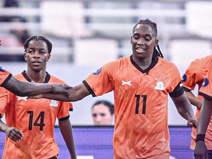 نجمة منتخب زامبيا للسيدات باربرا باندا تسجل سوبر هاتريك في مباراة مصر بكأس إفريقيا - 28 يوليو 2026 - CAF_Online/x
